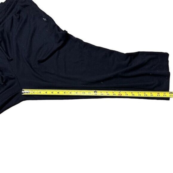 EUC Torrid Plus Size Women's Black Lace Trim Jogger Pants Black Size 3 - Picture 8 of 12